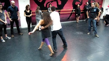 Zouk Lambada Israel Studio B Tel-Aviv Class Level 3 With Omer and Michaela 17.12.2010