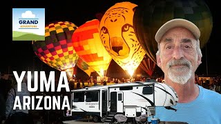 Ep. 335: Yuma, Arizona | RV travel camping Balloon Festival