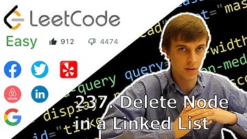 LeetCode 237. Delete Node in a Linked List Solution Explained - Java
