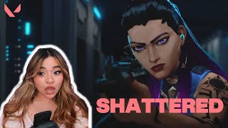 Streamer Reacts to SHATTERED // Episode 5: DIMENSION Cinematic - VALORANT