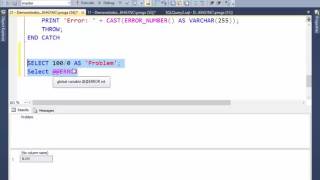 43 @@Error in SQL Server Demo