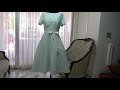 Como confeccionar vestido años 50