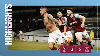 EXTENDED HIGHLIGHTS | SPURS 3-3 WEST HAM UNITED