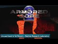 Armored core 2  1st person exploring unused level  destroy research laboratory out of bounds