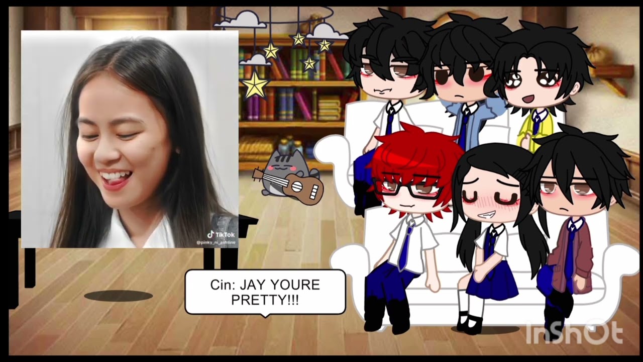 Amnse react!! part 2!! #gacha #amnse #yuri #keifer #jayjay #aries #kiko #cin #reaction #gcrv