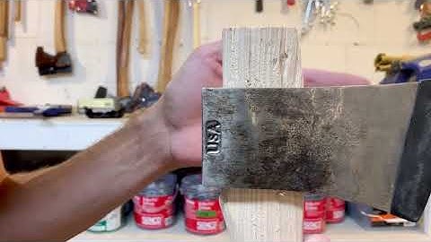 Council Tool Replacement Handle: When You Get Home Early From Work and Just Have to Hang an Axe!