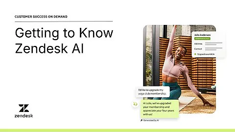 Getting to know Zendesk AI | Zendesk Customer Success