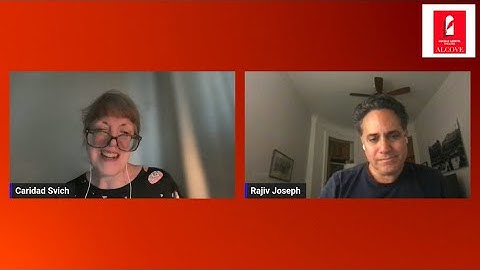 Conversations from the Alcove: Rajiv Joseph