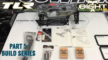 TLR 8IGHT-T 4.0 NITRO TRUGGY KIT-ELECTRONICS-PART 5 BUILD SERIES