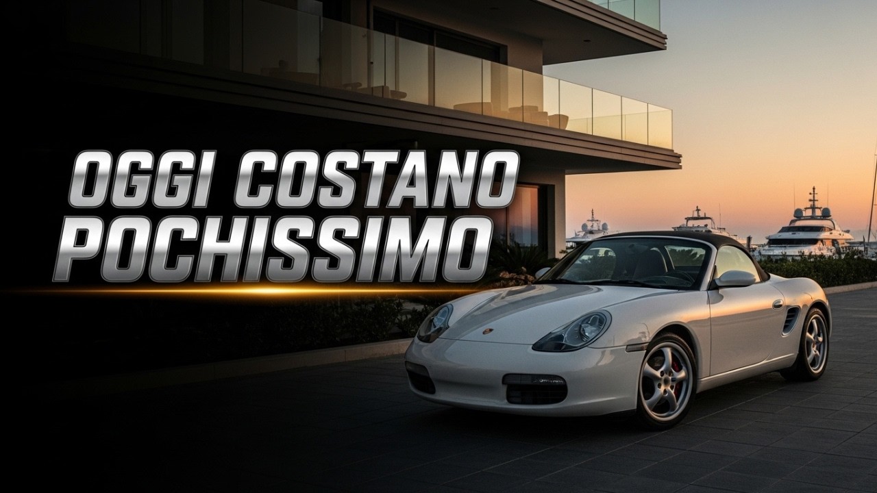 Queste auto sportive erano il sogno dei ricchi… OGGI CHIUNQUE PUÒ COMPRARLE