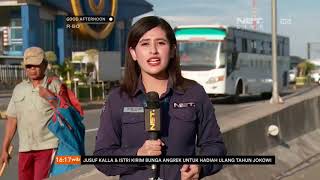 Live Report - Volume Kendaraan di Gerbang Tol Cikarang Utama Naik 20 Persen Live Report - Volume Kendaraan di Gerbang Tol Cikarang Utama Naik 20 Persen