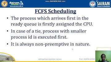 LECTURE VIDEO 18CS43 MODULE2 PRECESS SCHEDULING1 Remya