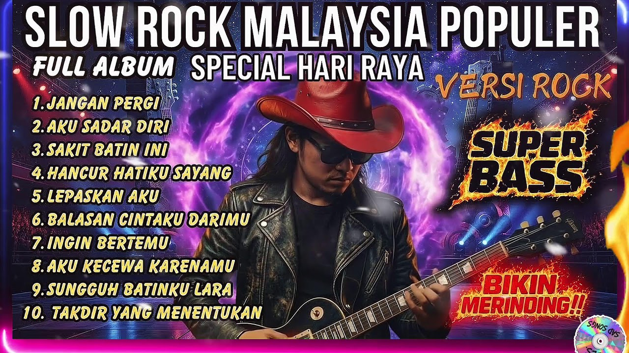 🔥FULL ALBUM‼️KOLEKSI COVER ROCK | PAS BANGET BUAT YANG LAGI PERJALANAN | SLOWROCK MALAYSIA POPULER