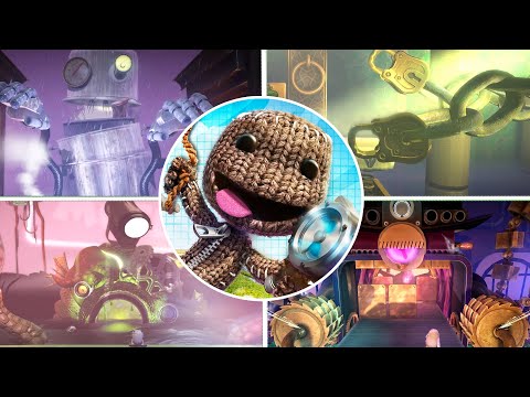 Little Big Planet 3 All Bosses Fight