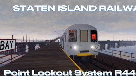 Roblox | Point Lookout System New R44 STATEN Island Railway