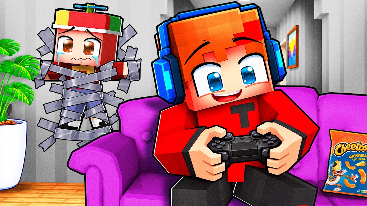 Talcado est vraiment Le PIRE BABYSITTER sur Minecraft !