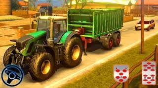 Farmer Sim 2018 - Real Farming Simulator | Driving Tractor | Android Gameplay screenshot 4