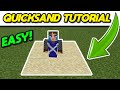 How to Make Quicksand in Minecraft 120 Shorts
