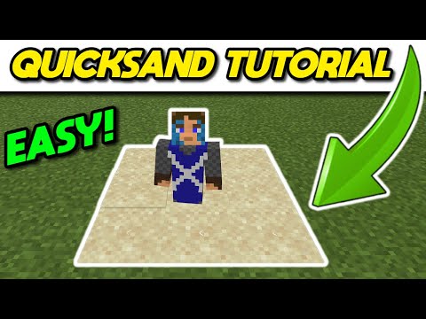 How to Make Quicksand in Minecraft 1.17 #Shorts