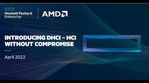 Introducing dHCI - HCI without Compromise