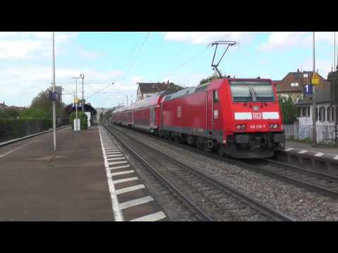 Bahnhof Denzlingen - Betrieb wie auf der Modellbahn