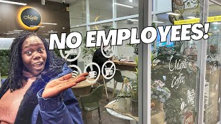 Korean Coffee Shop With NO Employees 24 hour self service coffee shop