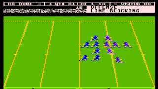 Touchdown Football for the Atari 8-bit family screenshot 4