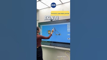 Build Circuits in the Virtual Lab: DC Simulation on EKIN AI Interactive Panel  #aipanel #ekin