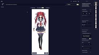 Trying to get the base for Mio Naruse with NovelAI