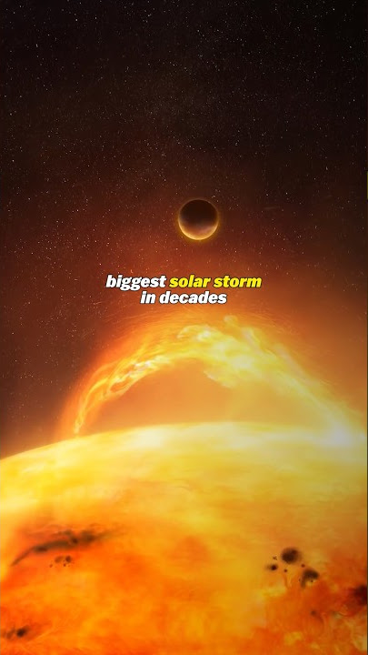 Earth was hit by a HUGE Solar Storm!