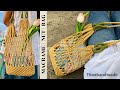 [Macrame Net Bag] Hướng dẫn làm macrame túi lưới du lịch mùa hè cực xinh | Macrame Bag Tutorial
