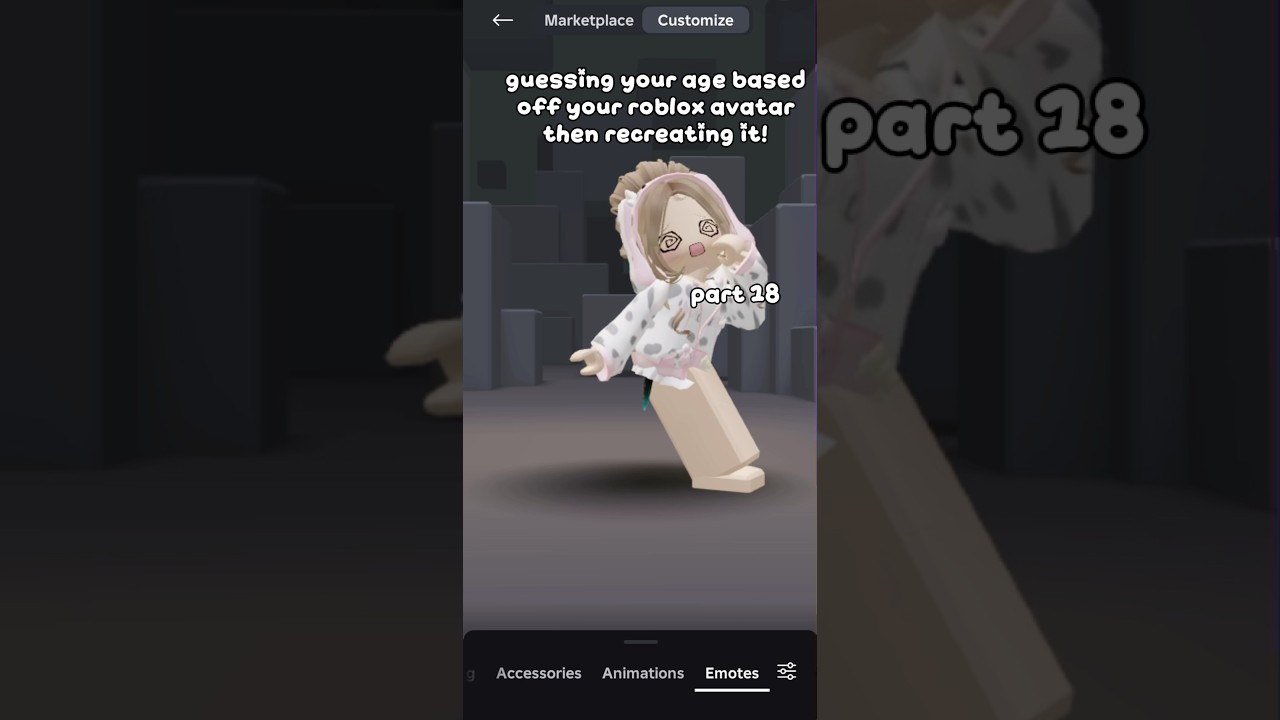 guessing your age based off your roblox avatar then recreating it! || part 18 || #roblox #trend #ai