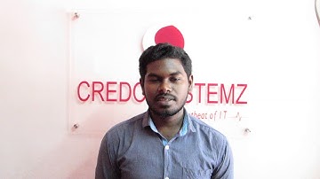 CREDO SYSTEMZ - ANDROID TRAINING - Ravi Prakash - Video Review & Feedback