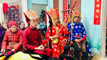 Hát then rất hay, khao cầu bà sam, hồi binh, mã. Lễ lẩu then Thủy. P19