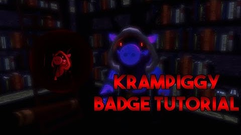 (How to get Krampiggy Badge in Piggy: TROI RP | Tutorial)