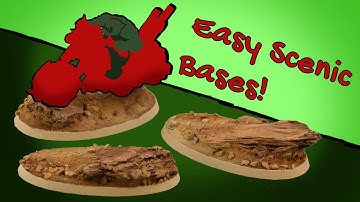 Easy SCENIC Bases | Rocky Desert