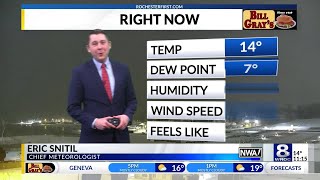 Rochester's Tuesday overnight weather forecast
