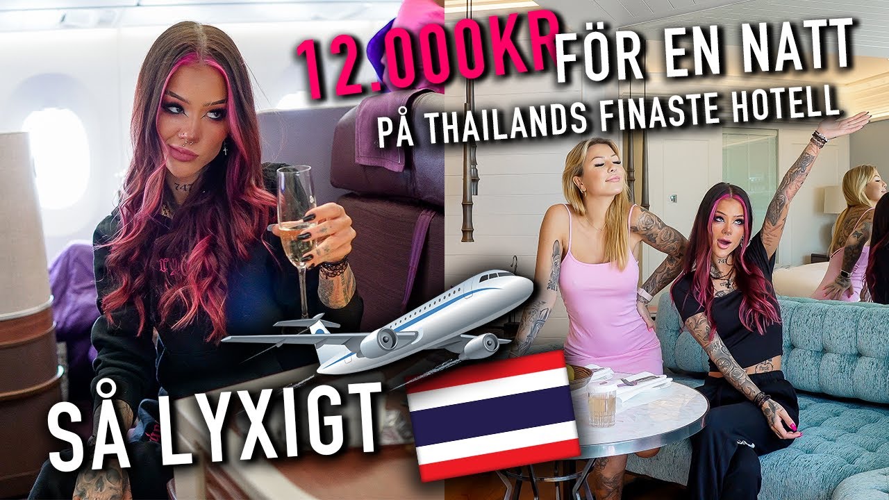SÅHÄR ÄR DET ATT FLYGA BUSINESS CLASS TILL THAILAND | VLOGG