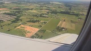 14.June.2021 Landing at XNA Airport from CLT International Airport