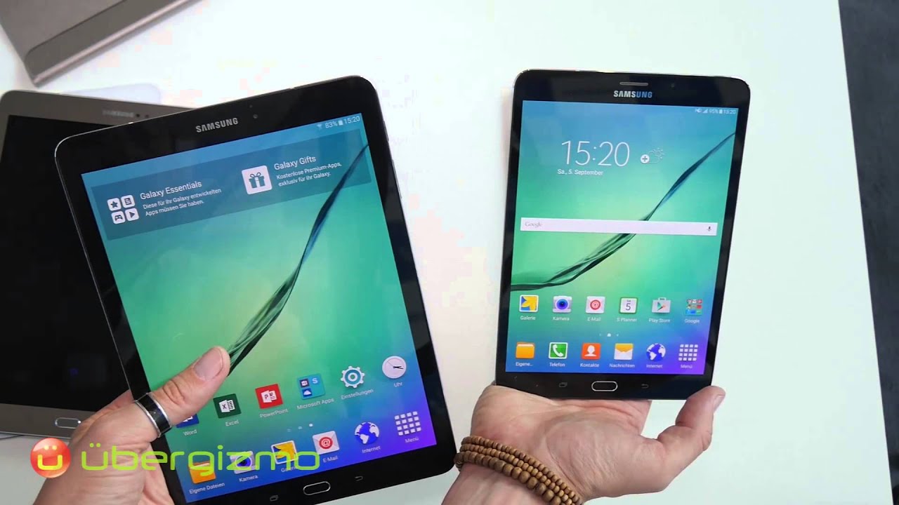 Samsung Galaxy Tab S2 Ausfuhrliches Hands On Von Der Ifa 15 Youtube