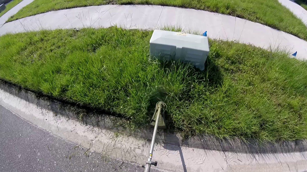 POV Lawn Care Service On Overgrown Yard | Real Time, Raw Audio, Tall Grass, Pure Satisfaction