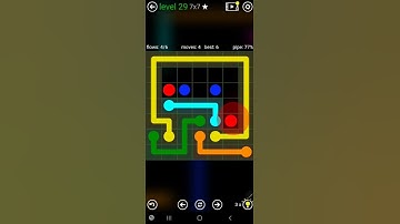 How To Solve Flow Free Classic Pack Level 29 7x7 Board Walk Through Solution Walkthrough
