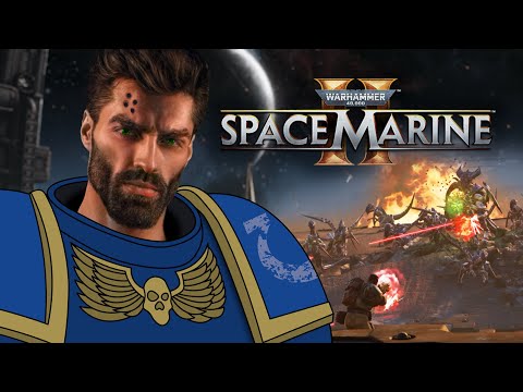Space Marine 2 can’t help but go hard