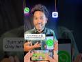Turn off Internet🛜only for whatsapp 🤔