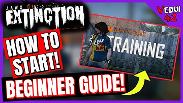 Jaws of Extinction Beginners Guide HOW to get started with vedui42