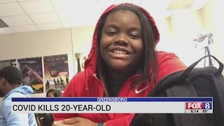 Greensboro mother loses 20-year-old daughter to COVID-19