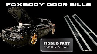 Door Sills Install from Fiddle Fart Fabrications