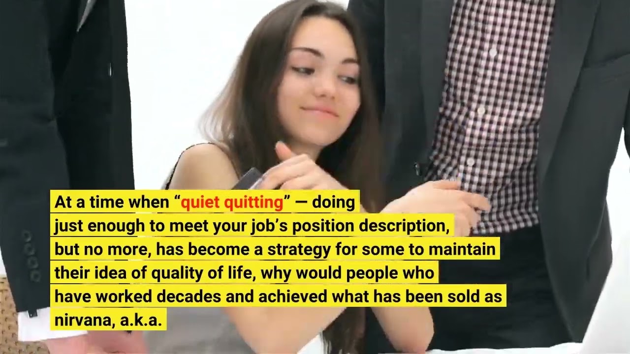 Not Quietly Quitting But Quietly Returning Older Workers Are Changing