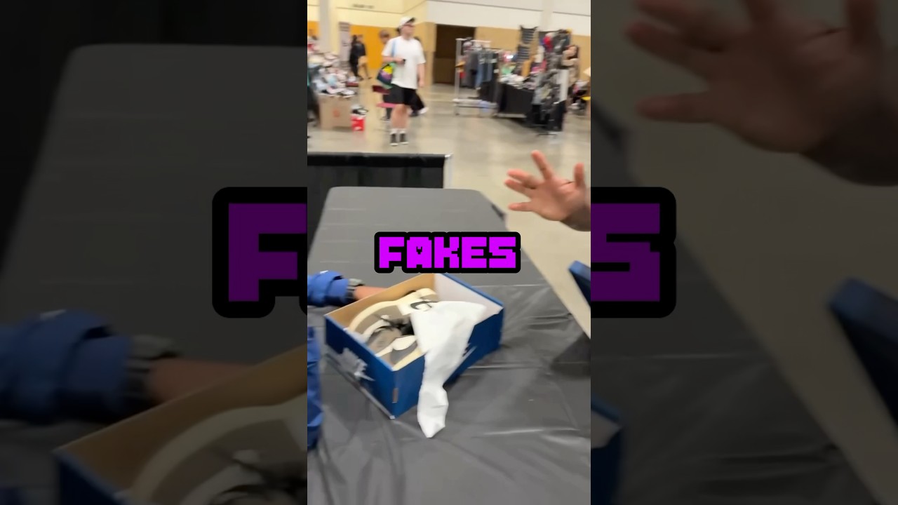 Проверка подлинности на SneakerCon против ХУДШЕЙ ПОДДЕЛКИ В ИСТОРИИ 😭😭😭