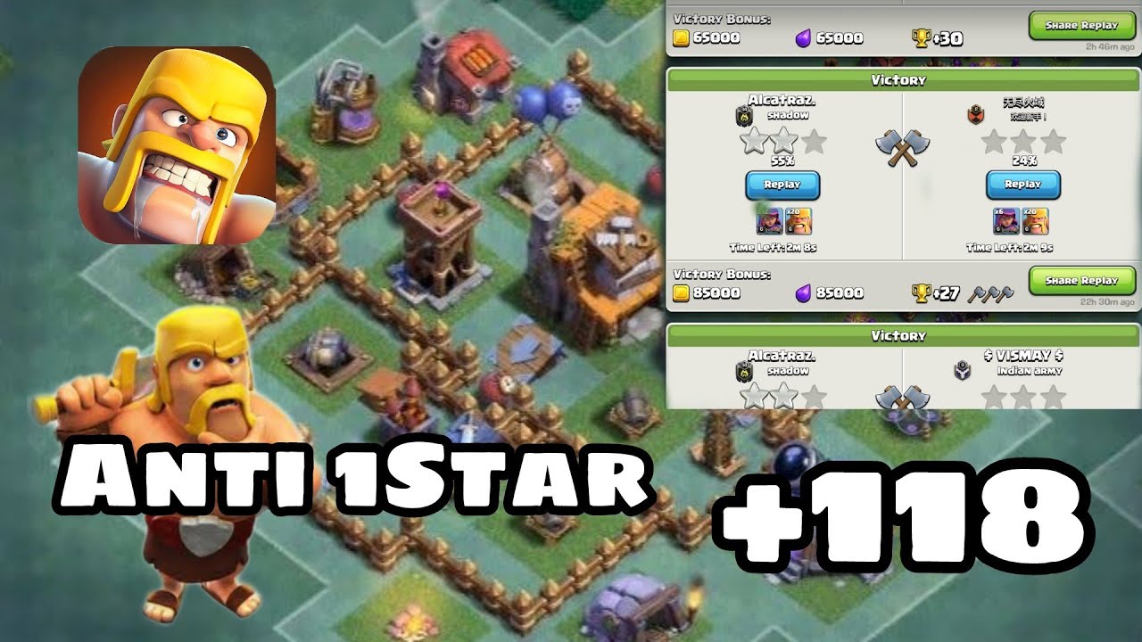 BEST BH4 BASE ANTI 1 STAR (WITH REPLAYS)